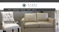 Desktop Screenshot of perrifinefurniture.com